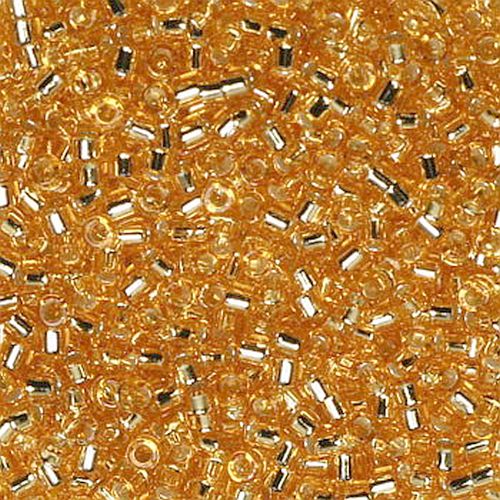 DB-42 Miyuki Delica kralen Silverlined gold