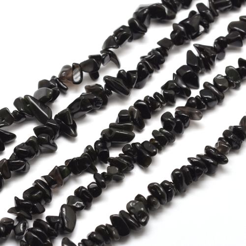 Obsidiaan split edelsteen chipstone chips