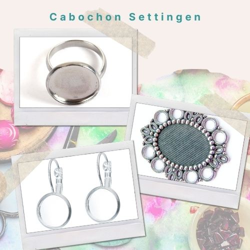 Cabochon Settingen