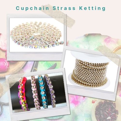 Cupchain Strass Ketting