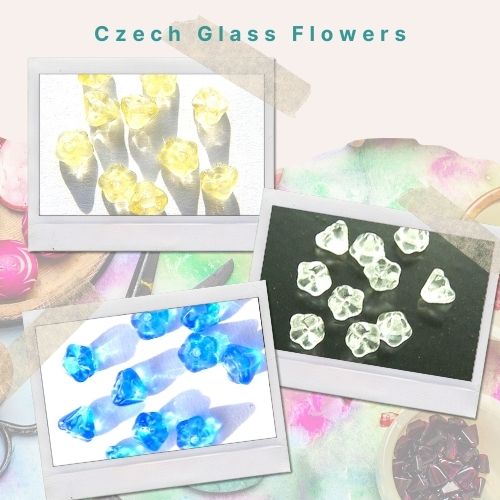 Czech Glass Flowers