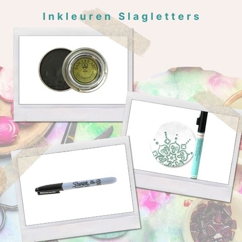 Inkleuren Slagletters