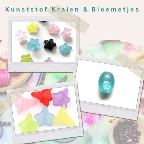 Kunststof Kralen & Bloemetjes
