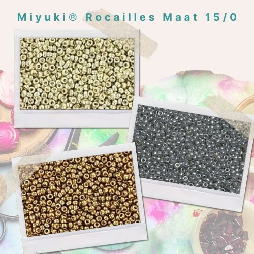 Miyuki® Rocailles Kralen Maat 15/0