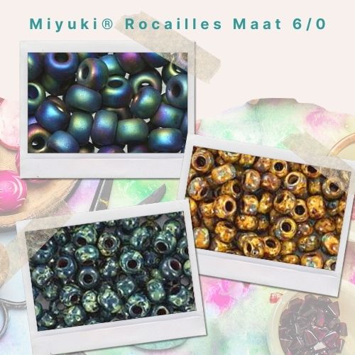 Miyuki® Rocailles Kralen Maat 6/0