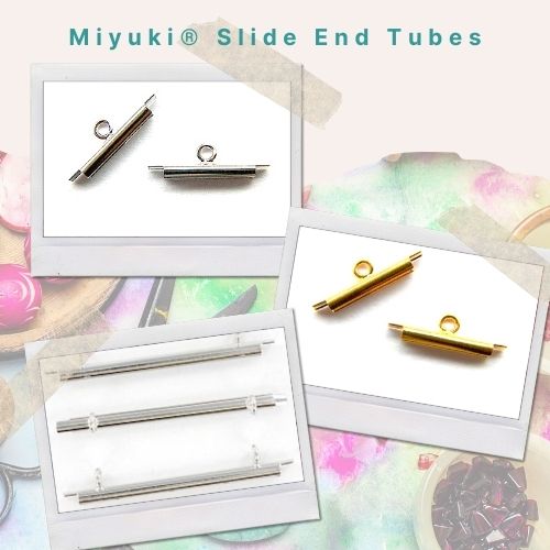 Miyuki® Slide End Tubes