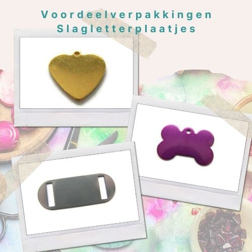 Voordeelverpakkingen Slagletterplaatjes
