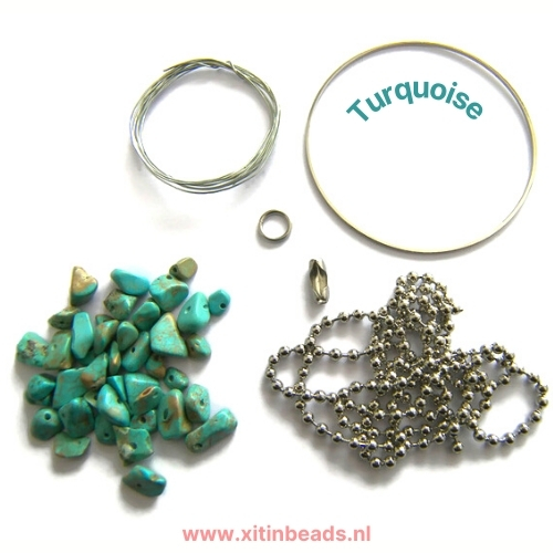 Zelfmaak pakketje Levensboomhanger aan Ketting - Afbeelding 2