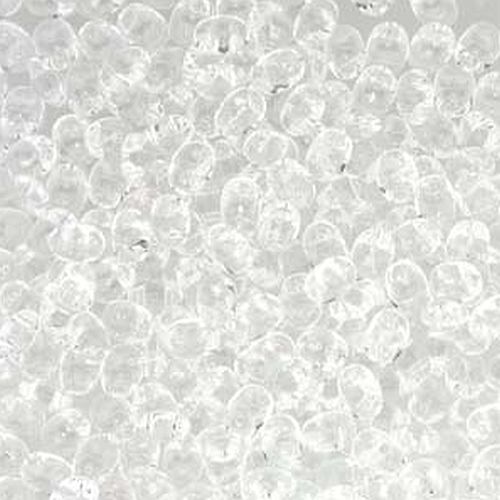 Superduo kralen transparant crystal kristal