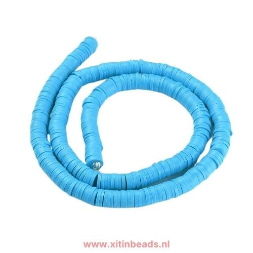 Katsuki polymeerklei kralen fimo blauw heishi beads