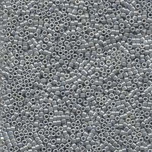 DB-252 Miyuki Delica Kralen Opaque Luster Gray 11/0