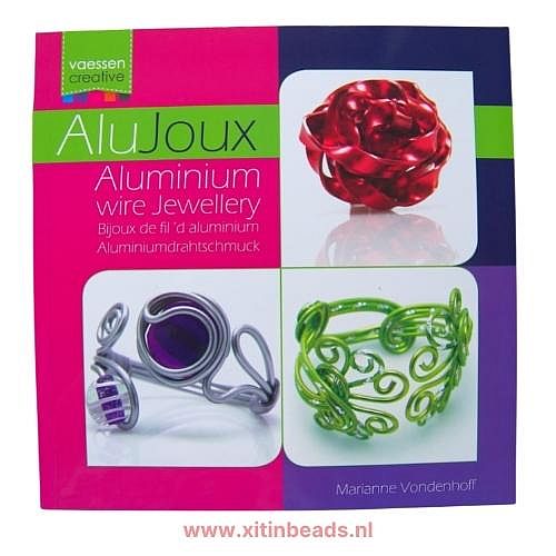Boek aluminium wire jewellery deel 2 aludeco