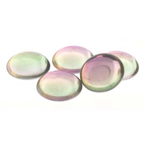 Cabochon Backlit Pink Mist