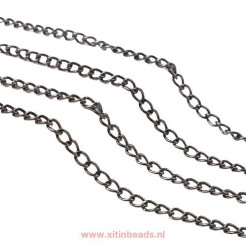 Schakelketting Gunmetal