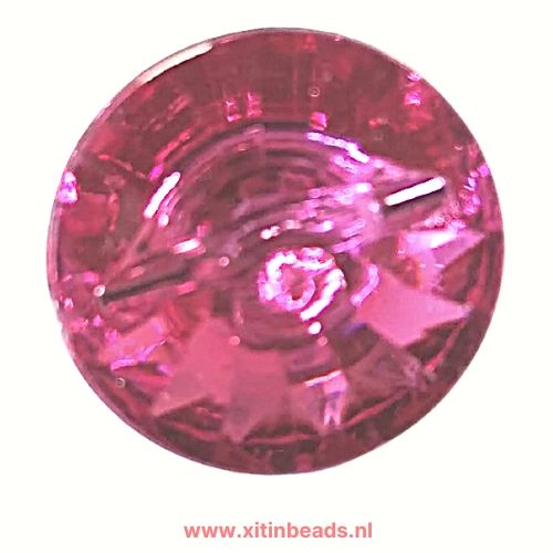 Knoop fuchsia roze