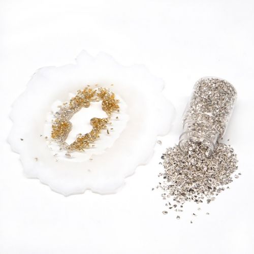 Zilver granulaat korrels